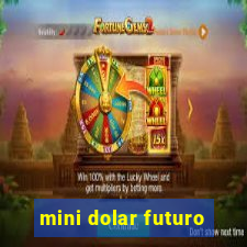 mini dolar futuro